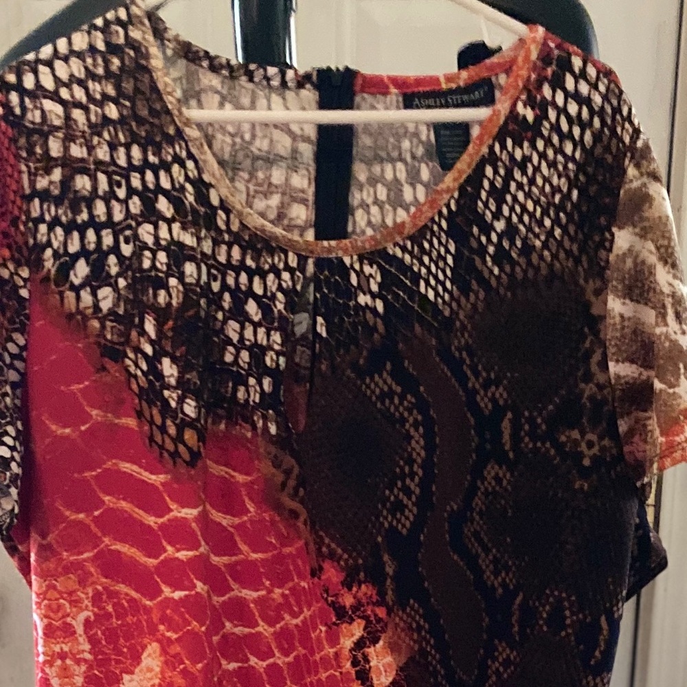 Ashley Stewart Animal Print Dress